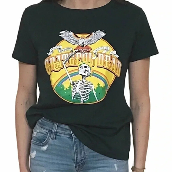 𝅺Retro‎ GRATEFUL Dead Concert Graphic T-shirt. New S-2XL - Picture 3 of 9